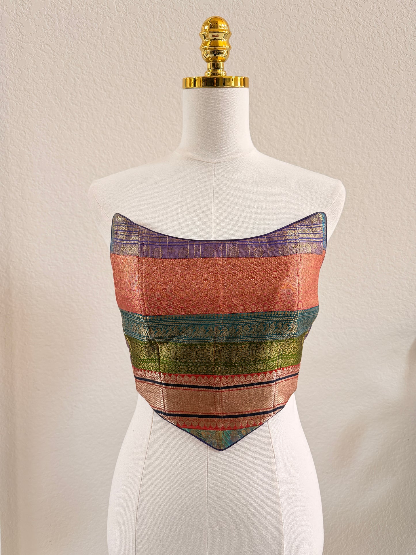 The Heirloom Silk Corset