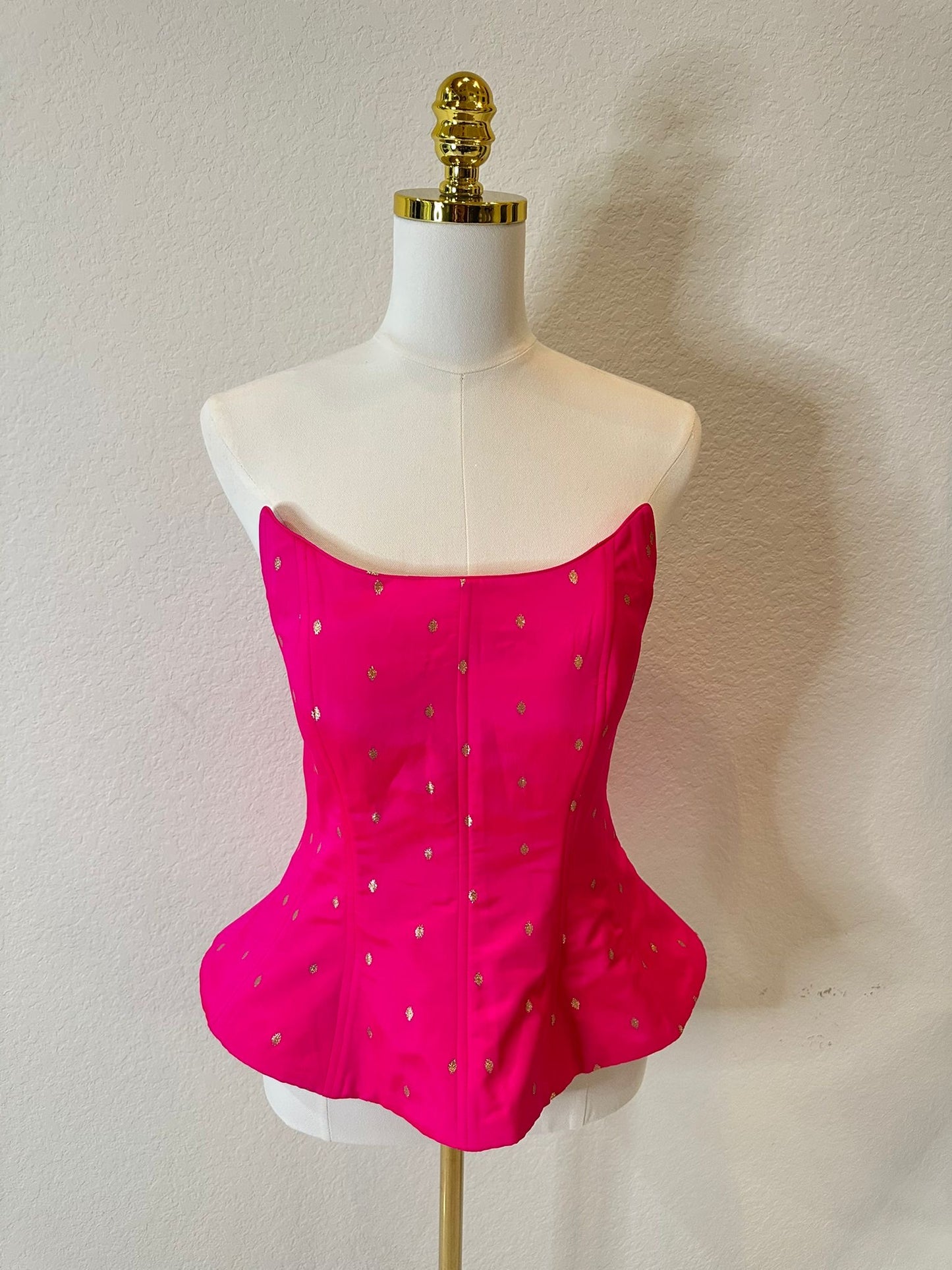 Silk Brocade Corset