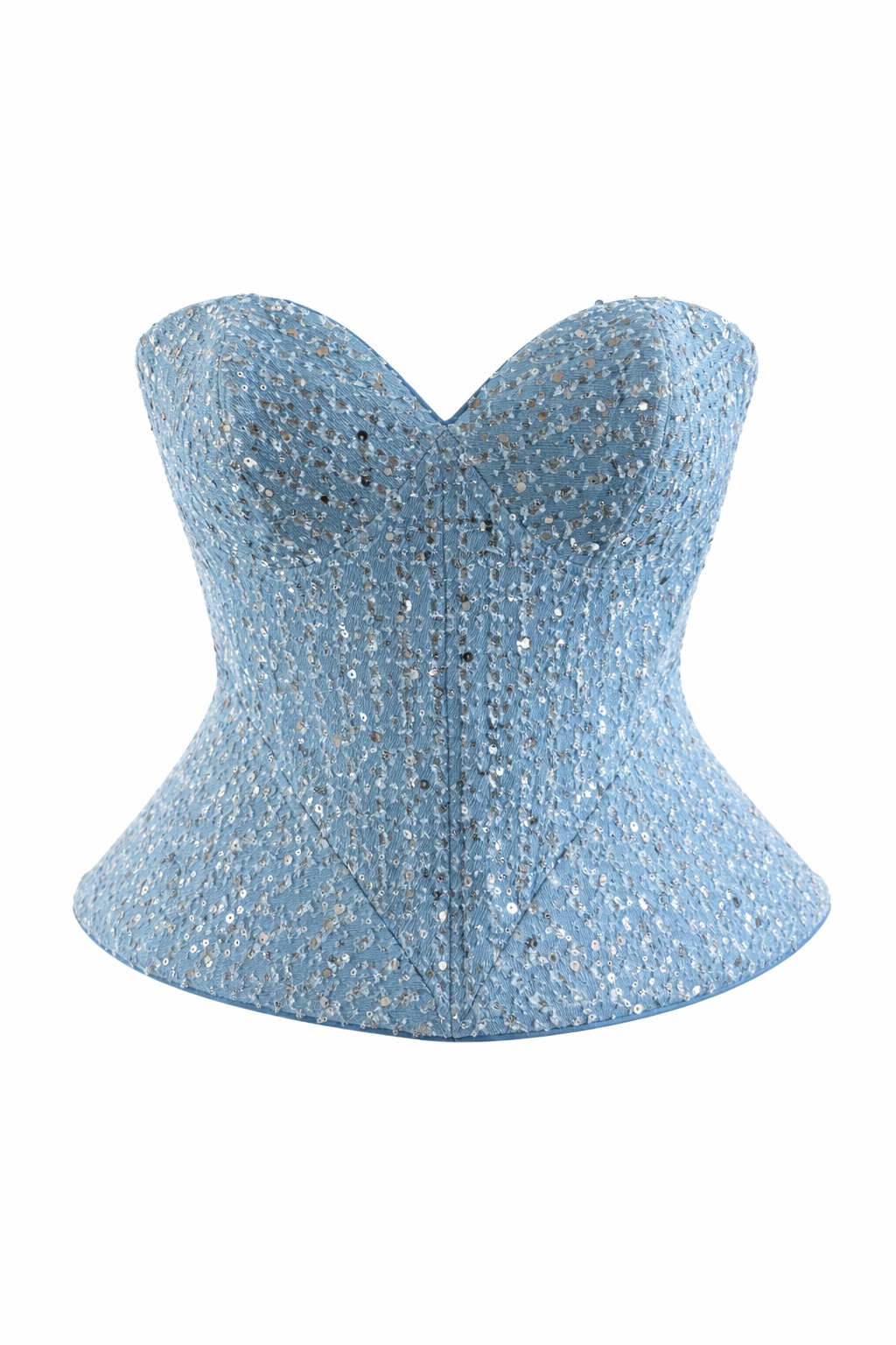 Structured Denim Corset