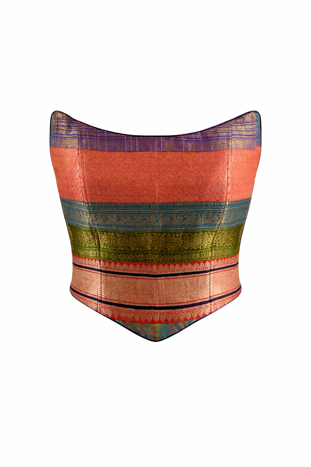 The Heirloom Silk Corset