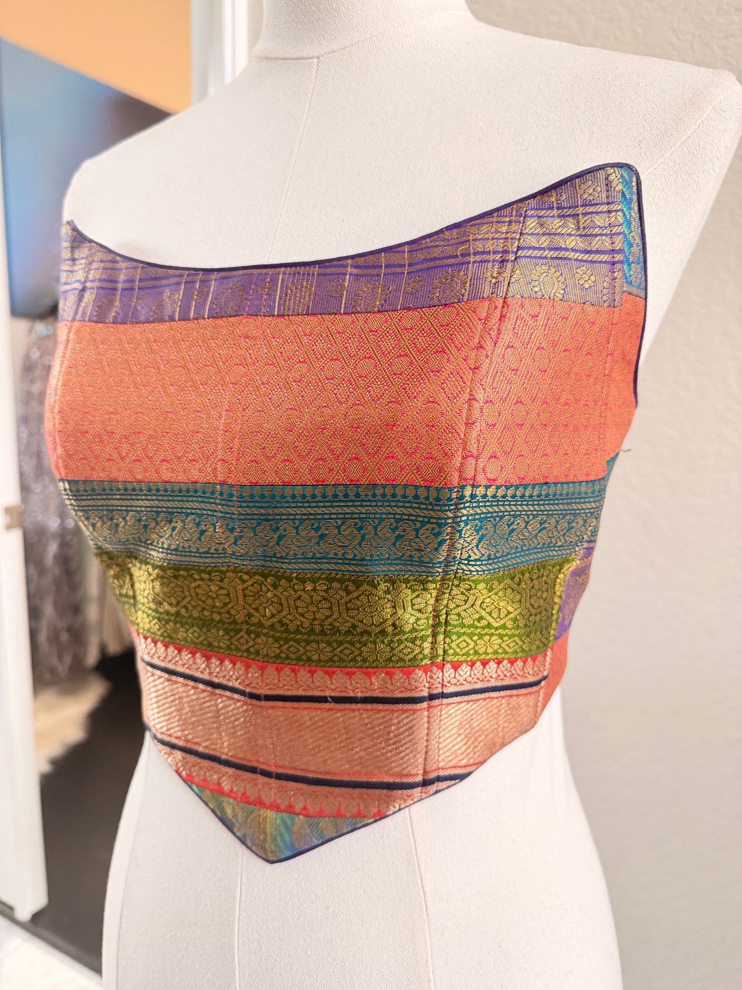 The Heirloom Silk Corset