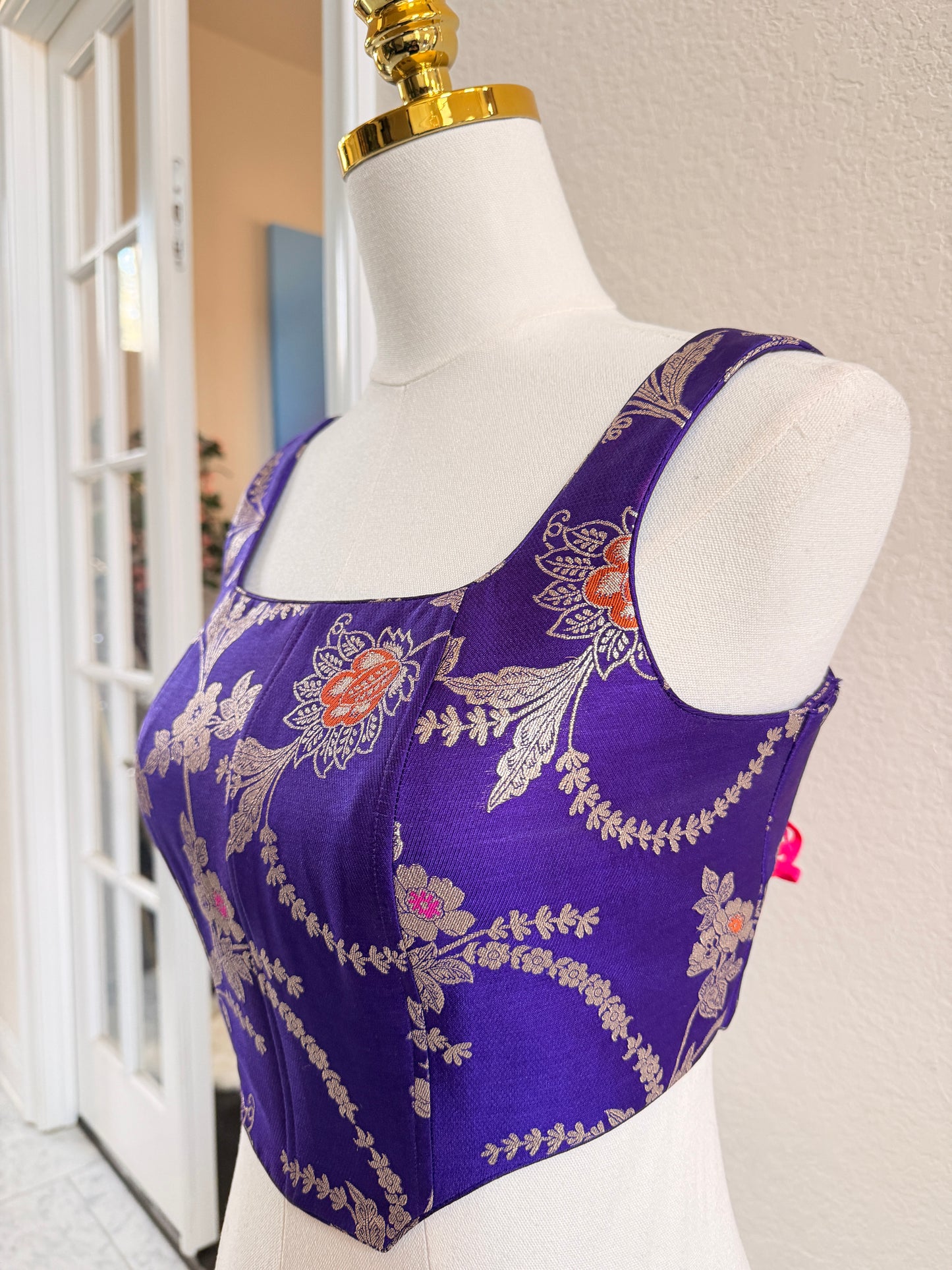 The Regal Brocade Corset