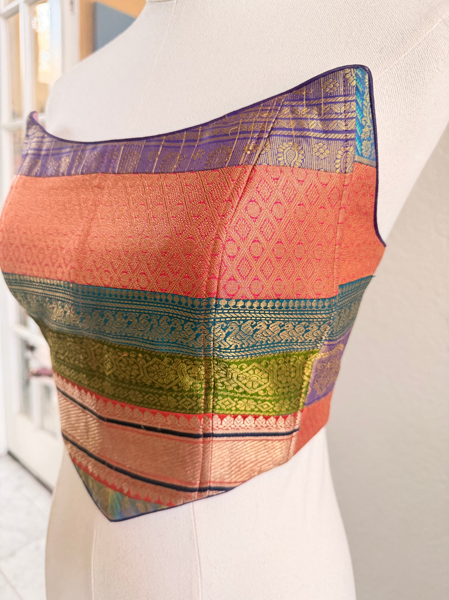 The Heirloom Silk Corset