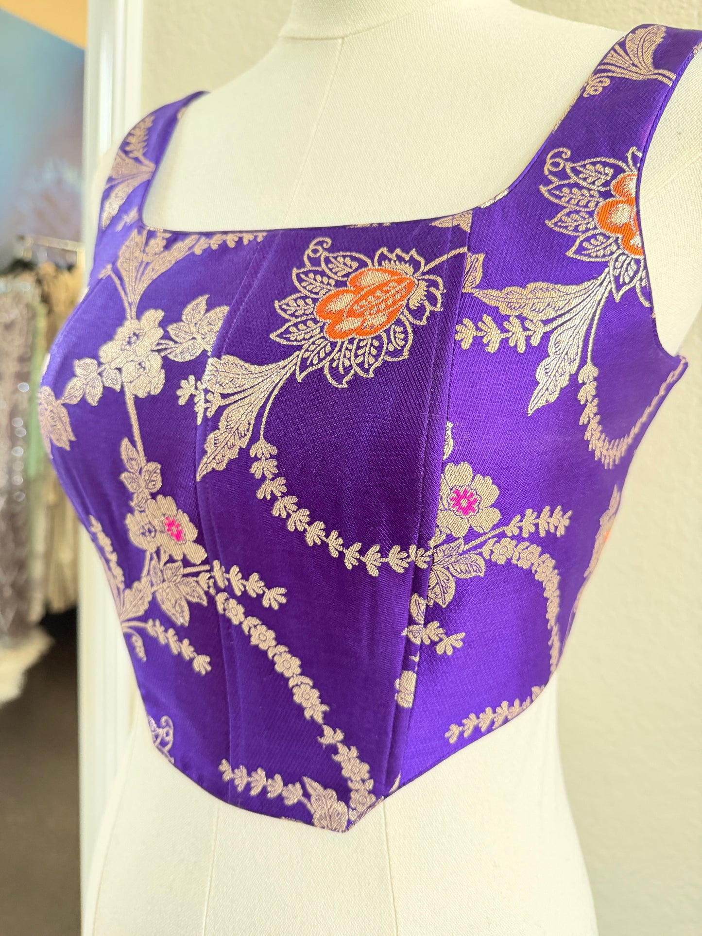 The Regal Brocade Corset